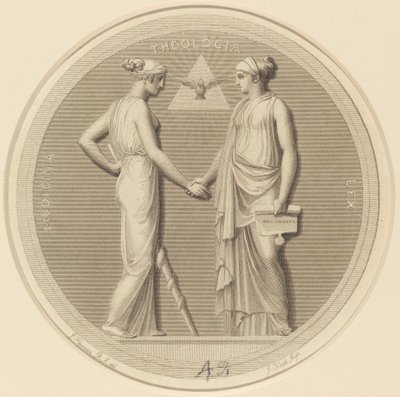 Medycyna - Teologia - Prawo autorstwa James Heath after John Flaxman