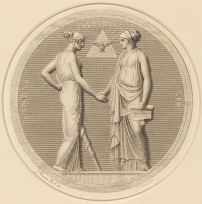 Medycyna - Teologia - Prawo autorstwa James Heath after John Flaxman