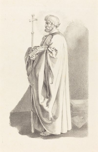 Apostoł od Alberta [sic] Durer autorstwa James Henry Lynch after John Flaxman