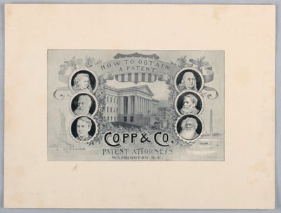 Grawerowanie półtonowe: Jak uzyskać patent, Copp & Co. Patent Attorneys, Washington, DC autorstwa James Henry Moser