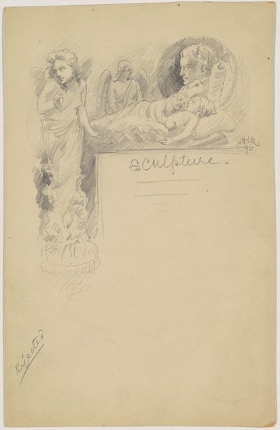 Studium do „Rzeźby” autorstwa James Henry Moser
