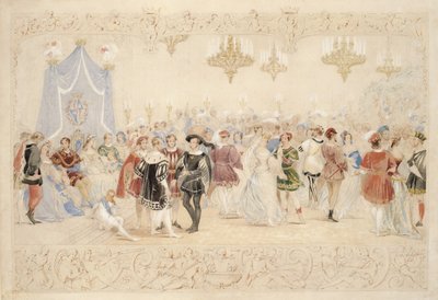 Kula (ołówek, wc i kolor ciała na papierze) autorstwa James Henry Nixon