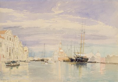 Giudecca z S. Giorgio Maggiore, Wenecja autorstwa James Holland
