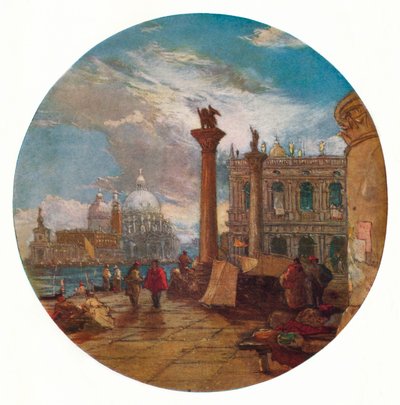 Widok w Wenecji, ok. 1853 r. autorstwa James Holland