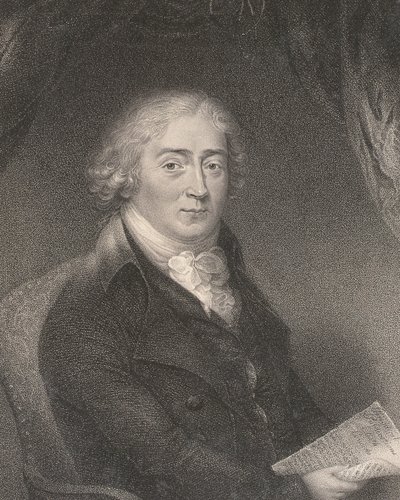 Portret Venanzio Rauzziniego (1746-1810) rytowany przez Roberta Hancocka (1730-1817) autorstwa James Hutchison