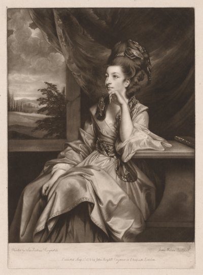 Katarzyna Bunbury, 1778. autorstwa James I. Watson