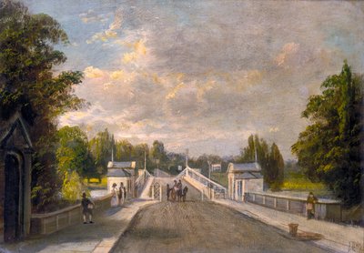 „Most Richmond”, koniec XIX wieku autorstwa James Isaiah Lewis