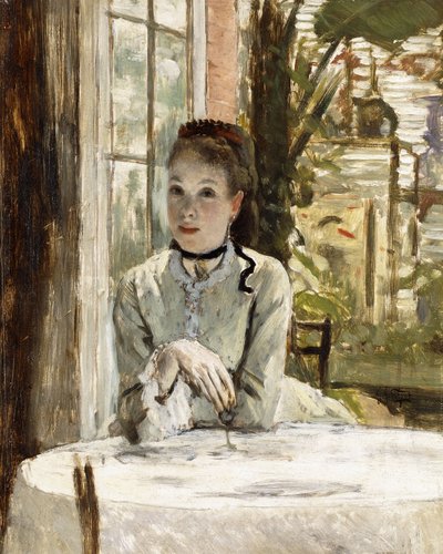 Kobieta w eleganckim wnętrzu, autorstwa James Jacques Joseph Tissot