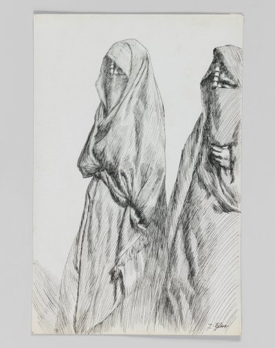 Droga na Górze Oliwnej, ilustracja z Życia naszego Pana Jezusa Chrystusa autorstwa James Jacques Joseph Tissot