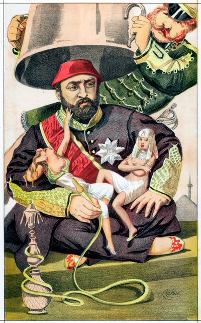 Abd-ul-Aziz, sułtan Turcji od 1861, 1869 autorstwa James Jacques Joseph Tissot