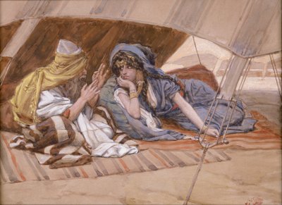 Rada Abrama Sarai autorstwa James Jacques Joseph Tissot