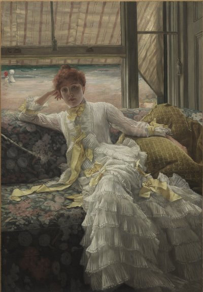 Bord de mer Seaside, 1878 autorstwa James Jacques Joseph Tissot