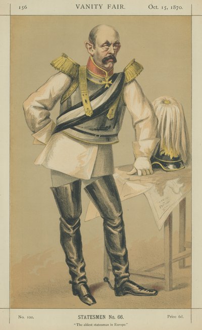 Hrabia von Bismarck-Schönausen autorstwa James Jacques Joseph Tissot