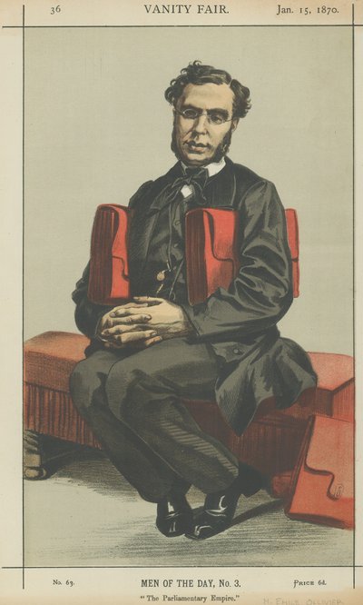 Emile Ollivier autorstwa James Jacques Joseph Tissot