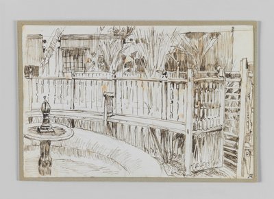 Ogród tańczących derwiszów w Kairze, ilustracja z Życia naszego Pana Jezusa Chrystusa autorstwa James Jacques Joseph Tissot