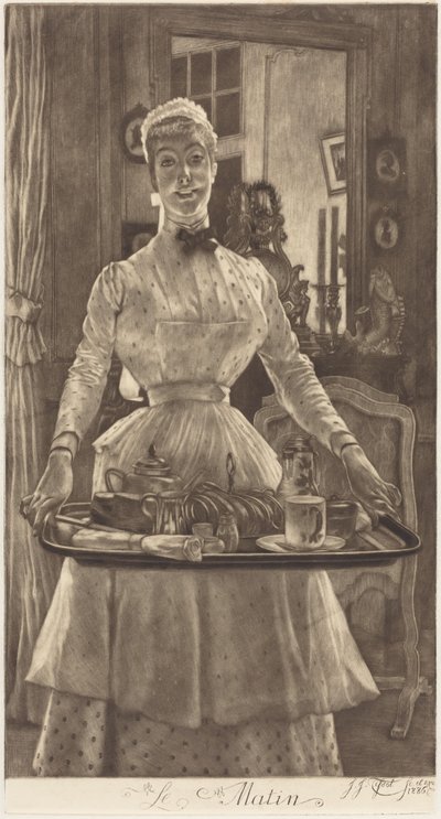 Poranek autorstwa James Jacques Joseph Tissot