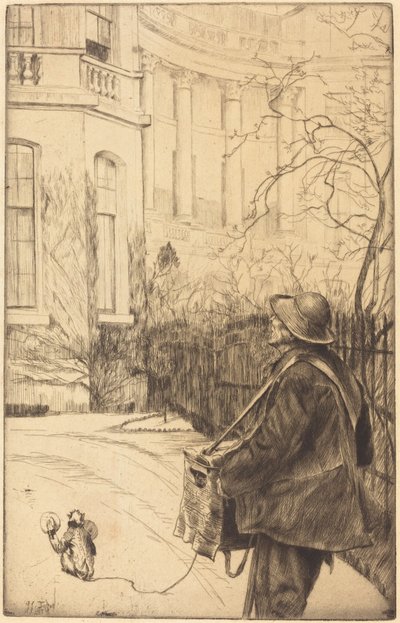 Kataryniarz autorstwa James Jacques Joseph Tissot