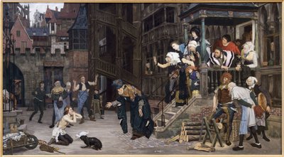 Powrót syna marnotrawnego, 1862 (olej na płótnie) autorstwa James Jacques Joseph Tissot