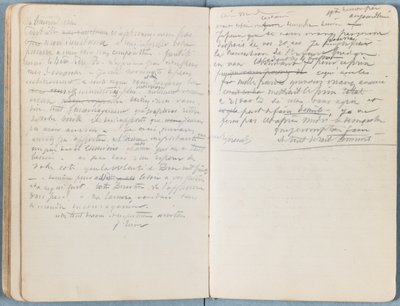 Strony z albumu Szkice do życia naszego Pana Jezusa Chrystusa, koniec lat 80. XIX wieku (grafit i pranie na papierze) autorstwa James Jacques Joseph Tissot