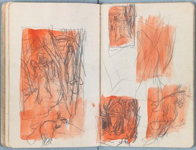 Strony z albumu Szkice do życia naszego Pana Jezusa Chrystusa, koniec lat 80. XIX wieku (grafit i pranie na papierze) autorstwa James Jacques Joseph Tissot
