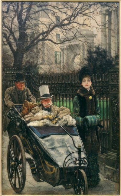 Rekonwalescencja (Córka Żołnierza) autorstwa James Jacques Joseph Tissot