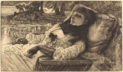 Letni wieczór autorstwa James Jacques Joseph Tissot