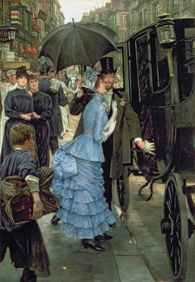 Druhna, ok. 1883-85 (olej na płótnie) autorstwa James Jacques Joseph Tissot