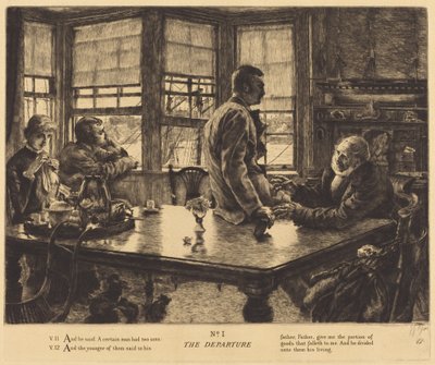 Wyjazd autorstwa James Jacques Joseph Tissot