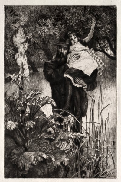 Wdowiec. autorstwa James Jacques Joseph Tissot