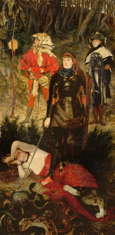 Nieznany obraz autorstwa James Jacques Joseph Tissot
