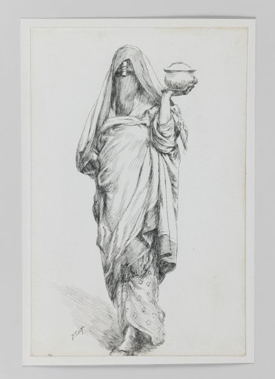 Kobieta z Kairu, ilustracja z Życia naszego Pana Jezusa Chrystusa autorstwa James Jacques Joseph Tissot