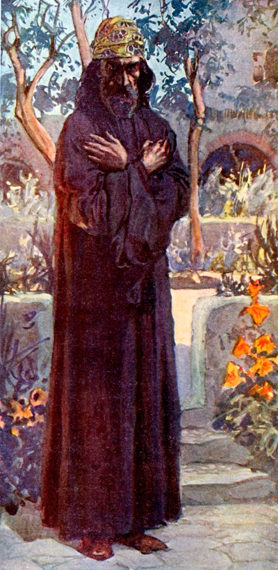 Joel autorstwa J James Tissot - Biblia autorstwa James Jacques Joseph after Tissot