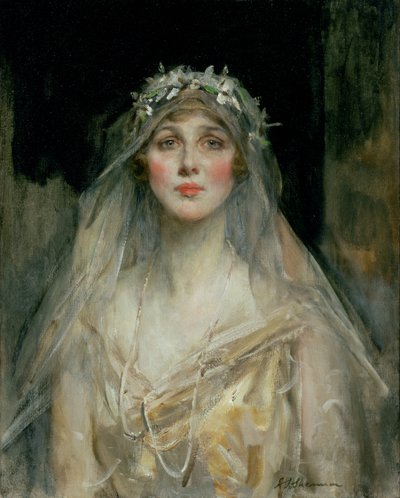 Portret panny młodej autorstwa James Jebusa Shannon