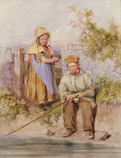 Młodzi wędkarze autorstwa James Jnr Hardy