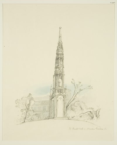 Bristol High Cross w Stourhead Gardens autorstwa James Johnson
