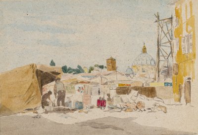 Plac budowy: Rzym autorstwa James Kerr Lawson