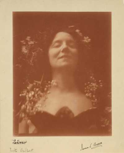 „Pragnienie”: portret Yvette Guilbert, 1896 autorstwa James L. Breese