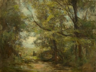 Pejzaż (olej na płótnie) autorstwa James Lawton Wingate