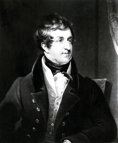 John Cam Hobhouse, grafika wykonana przez Charlesa Turnera, 1834 (mezzotinta) autorstwa James Lonsdale