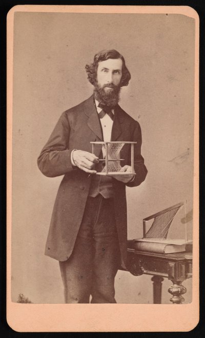 Portret Samuela Edwarda Warrena 1831-1909, przed 1877. autorstwa James M Capper