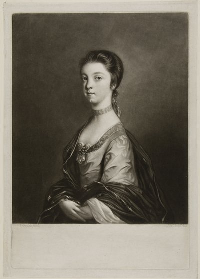 Lady Elżbieta Montagu autorstwa James MacArdell