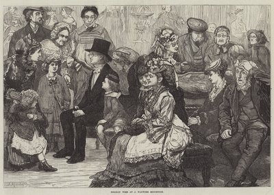 Wakacje na wystawie figur woskowych autorstwa James Macbeth