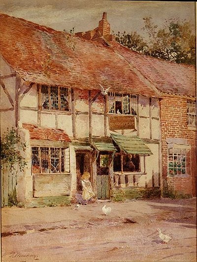 Domek Anne Hathaway, Shottery, Warwickshire autorstwa James Mackay