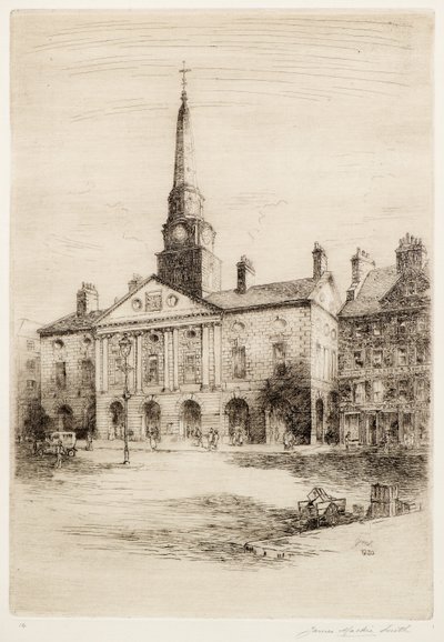 Stary Dom Miejski, Dundee autorstwa James Mackie Smith