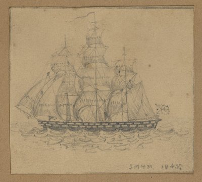 [Statek] autorstwa James Makgill Heriot Maitland