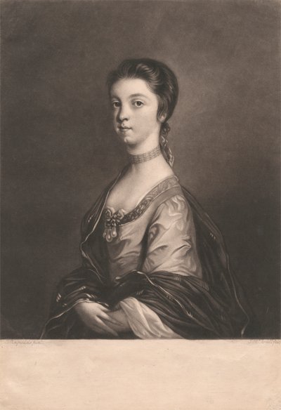 Lady Elżbieta Montagu autorstwa James McArdell