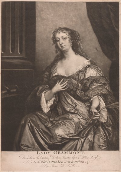 Pani Grammont autorstwa James McArdell