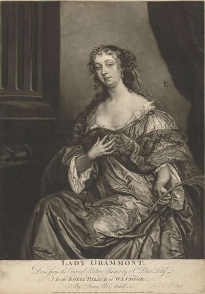 Pani Grammont autorstwa James McArdell