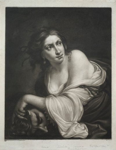 Lisabetty. autorstwa James McArdell