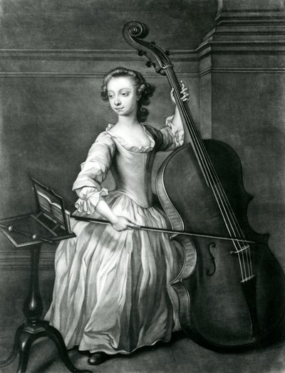 Portret Benjamina Halletta (mezzotinta) autorstwa James McArdell